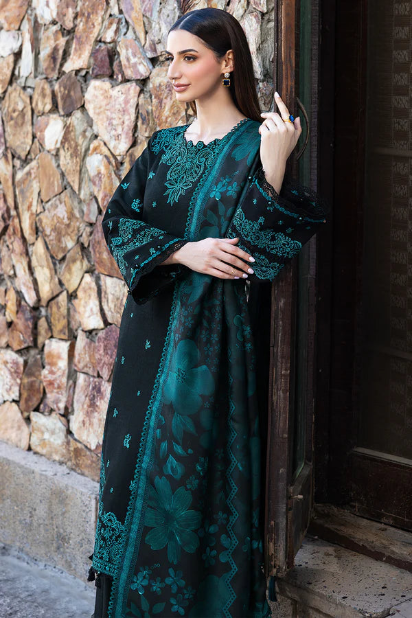 FA-10 Unstitched Embroidered Lawn Suit 3pc With Digital Printed Fancy Voil Dupatta