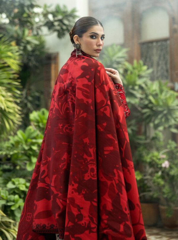 MB-437 Unstitched Digital Printed Lawn Suit 3pc With Digital Printed Cotton Lawn Dupatta