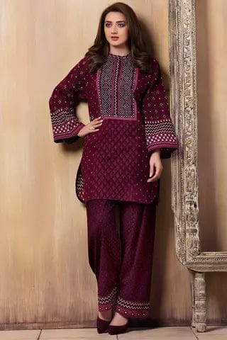 KS-765 Lawn Fully Embroidered 2pc