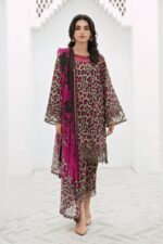 CR-78 Unstitched Digital Printed Lawn Suit 3pc With Digital Printed Lawn Dupatta