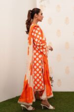 Digital Printed Unstitched Lawn Suit 3pc With Monar Digital Printed Dupatta
