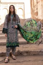 MB-Digital Printed Lawn Suit 3pc With Lawn Digital Printed Dupatta