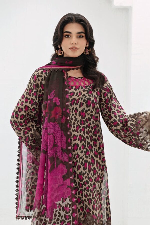 CR-78 Unstitched Digital Printed Lawn Suit 3pc With Digital Printed Lawn Dupatta