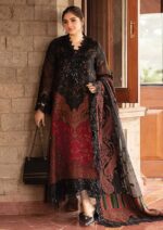 MB-450 Digital Printed Lawn Suit 3pc with Poly Lawn Digital Printed Dupatta