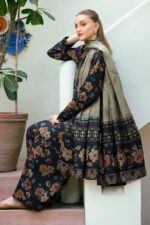 BQ-412 Digital Printed Lawn Suit 3pc With Lawn Digital Printed Dupatta