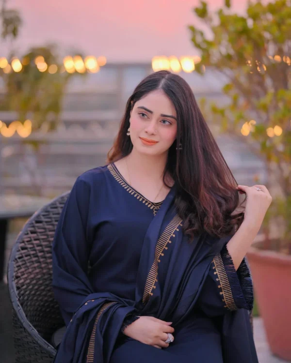 BR-1145 3Pc Unstitched Dhanak Suit with Printed Woolen Shawl