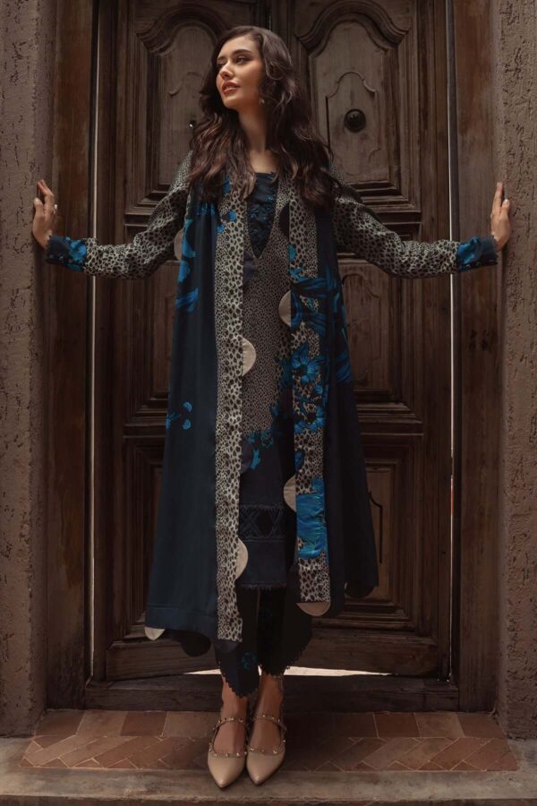 CH-79 Digital Printed Khaddar 3Pc Suit With Digital Printed Khaddar Dupatta