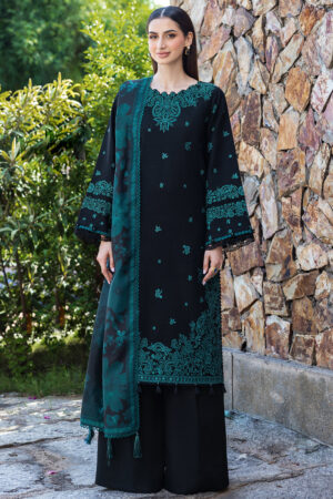 BQ-150 Unstitched Fully Embroidered Dhanak Fabric