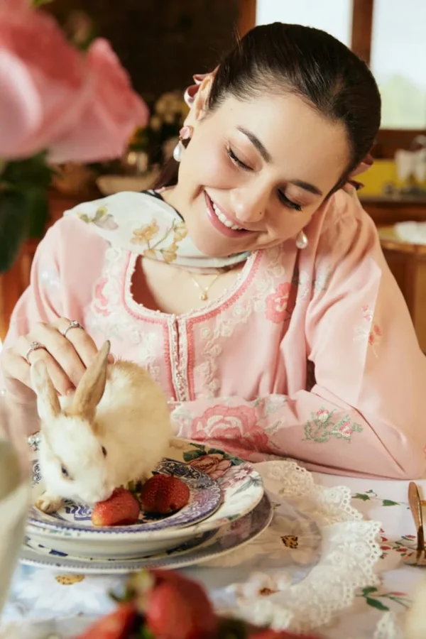 ZS-2620 Lawn Embroidered Suit 3pc with Silk Digital Printed Dupatta