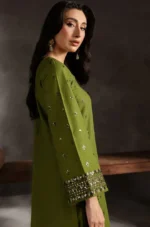 AA-22 Lawn Embroidered 3pc Suit With Bamber Chiffon Embroidered Dupatta