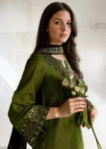 AA-22 Lawn Embroidered 3pc Suit With Bamber Chiffon Embroidered Dupatta