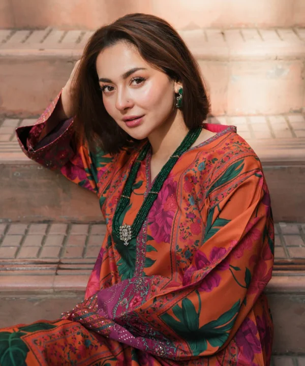 SP-506 2 Piece -Unstitched Digital Printed Lawn Suit