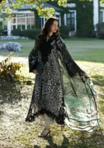 3 Piece - Unstitched Printed Lawn Shirt With Printed Lawn Dupatta